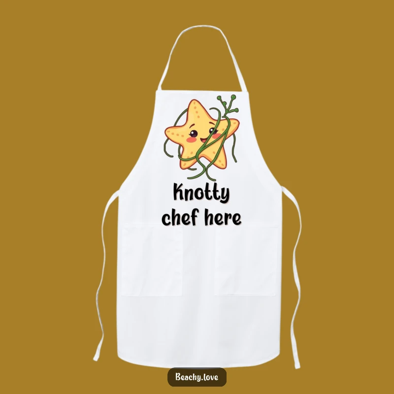 Funny Starfish Seaweed Apron: Hilarious Kitchen Wear and Unique Gift