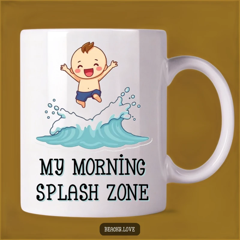 Funny Splash Figure Jumping Mug: A Hilarious Wave Adventure Gift