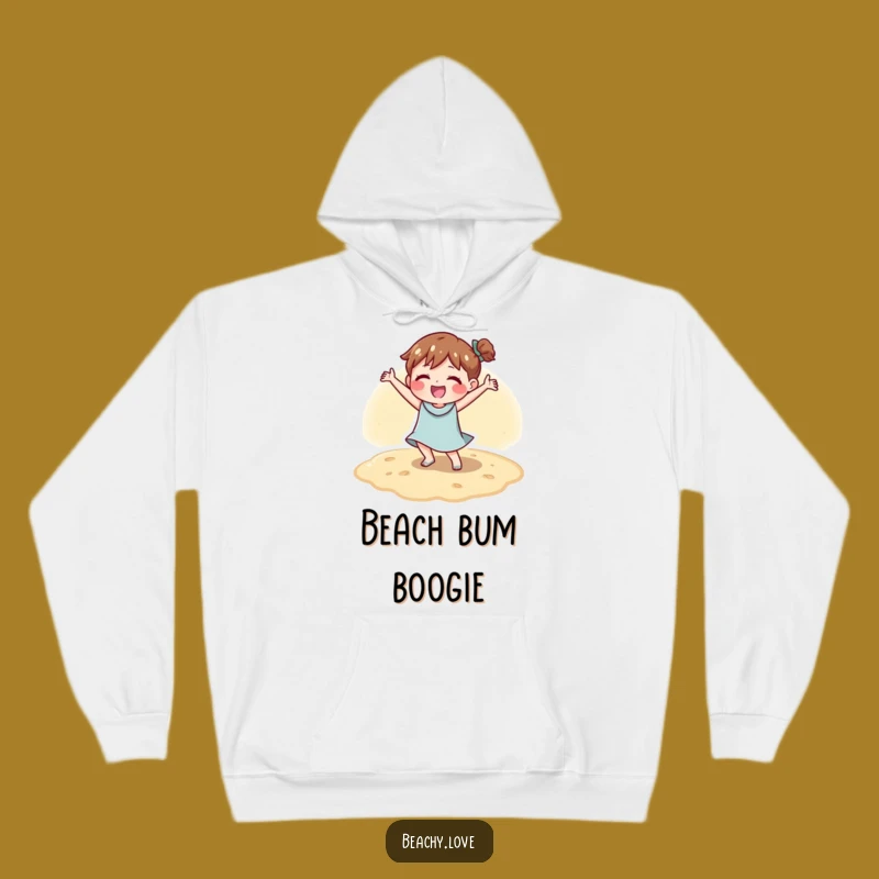 Funny Happy Sand Dancer Hoodie - Cozy & Hilarious Beach Vibes
